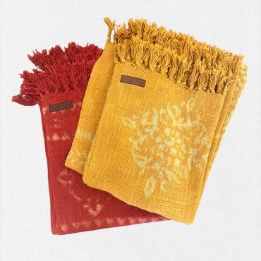 2 Plaidss Block Print Hogar (pack de 2)